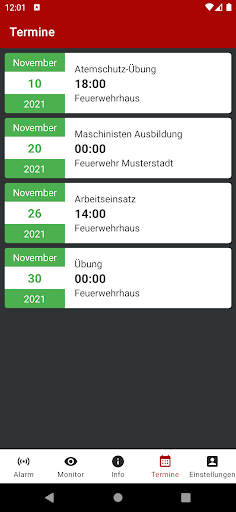 Alarmruf112! Screen 2