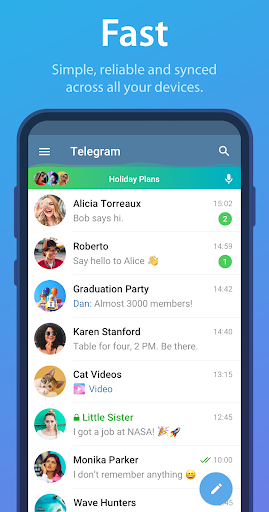 Telegram  screen 0