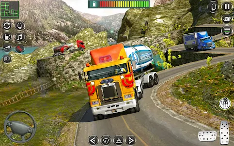 Euro Oil Tanker Truck Games 3D