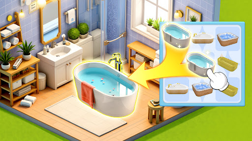 Screenshot of Happy Merge Home: ASMR