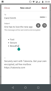 Tutanota - Encrypted Email & Calendar 3.89.14 APK screenshots 2