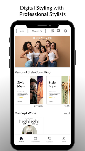 Android application Styloor - Personal Stylist screenshort