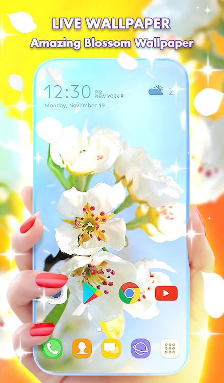 Spring Blossom Wallpaper Theme - 5.10.45 - (Android)
