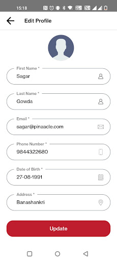 Android application MVR Pharma Care screenshort