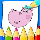 Hippo: Coloring Book for Kids APK
