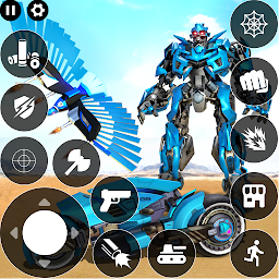 Icon image Flying Police Robot Hero Games