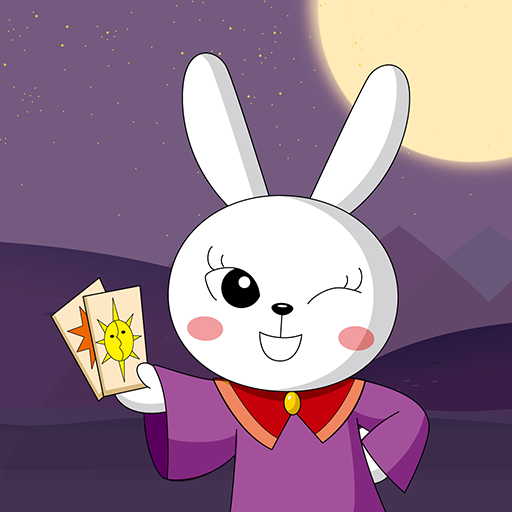 Tarot rabbit Casandra logo