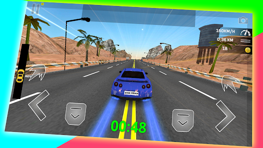 race speed 3D no limits 1.0 APK + Мод (Unlimited money) за Android