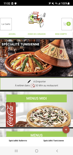 ALLO PIZZA PLUS Screen 2