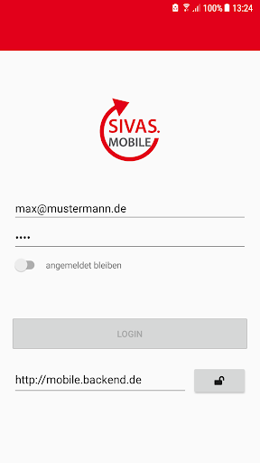 Android application SIVAS.mobile screenshort