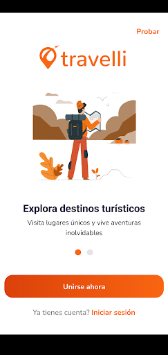 Android application Travelli screenshort