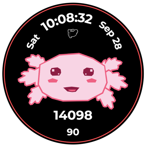 GS01 - Axolotl Watch Face Download on Windows