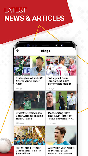 Cricwick - Live Cricket Scores Screen 3