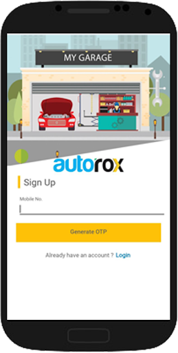 Android application Autorox - Garage Management screenshort