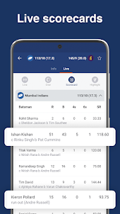 WicketScore: Cricket Live Line