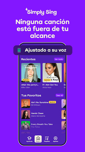 Vista previa de la aplicación