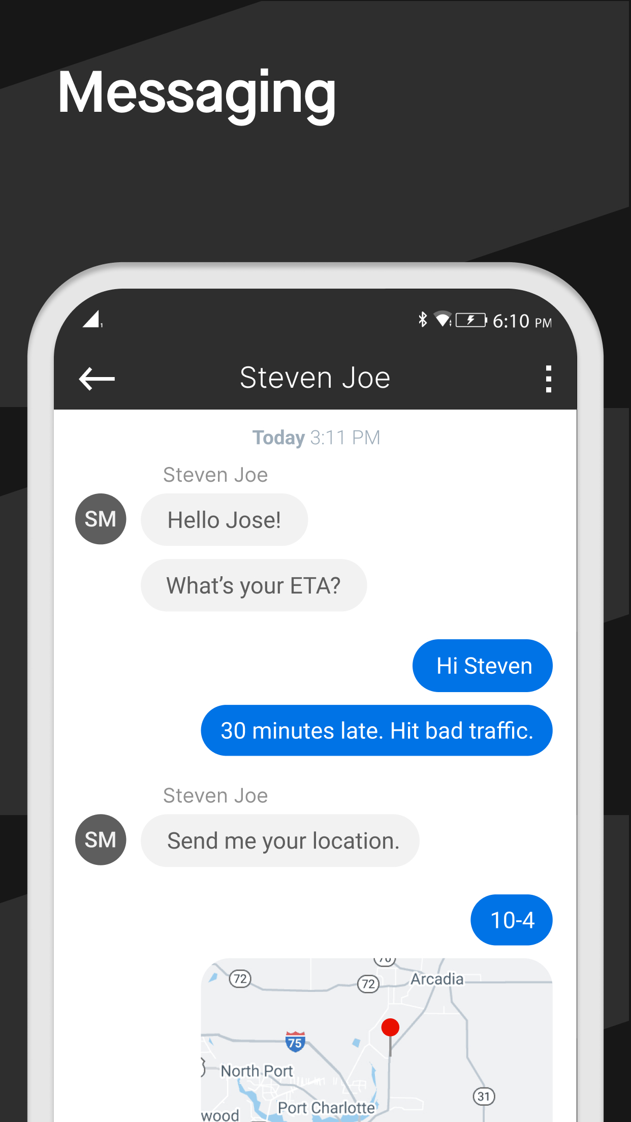 Android application Motive Driver (ex KeepTruckin) screenshort