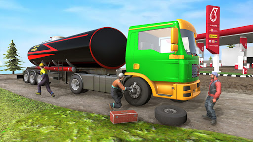 Heavy Oil Tanker Truck Game 3D