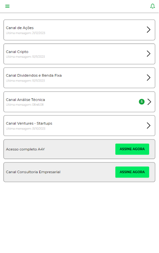 A4Y investimentos Screenshot