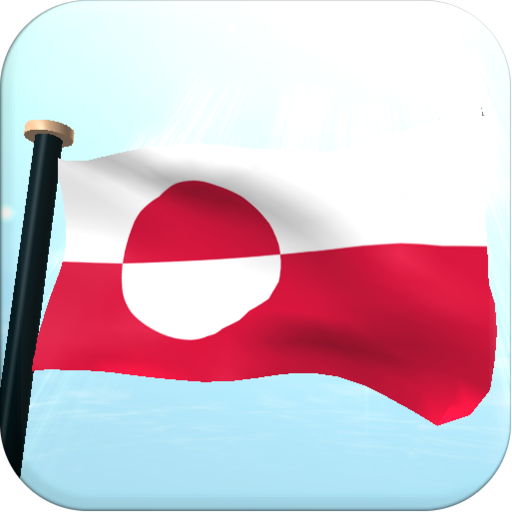 Greenland Flag 3D Free logo