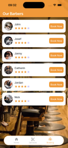 SOI CAU Booking Barber Screenshot 2 - AppWisp.com