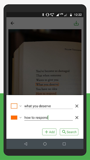 Text Highlighter On Photo Screen 2
