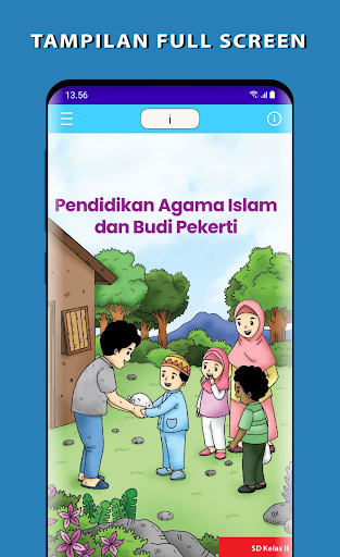 Android application PAI dan BP 2 Kurikulum Merdeka screenshort