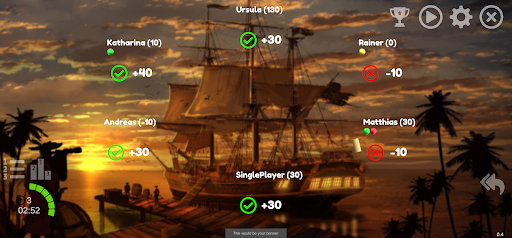Pirates (Card Game) Screen 3