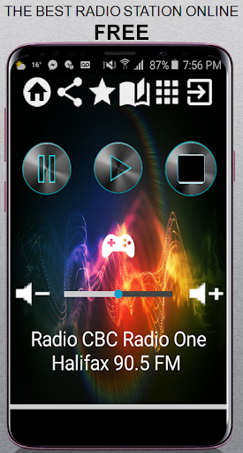 Android application CA Radio CBC Radio One Halifax screenshort
