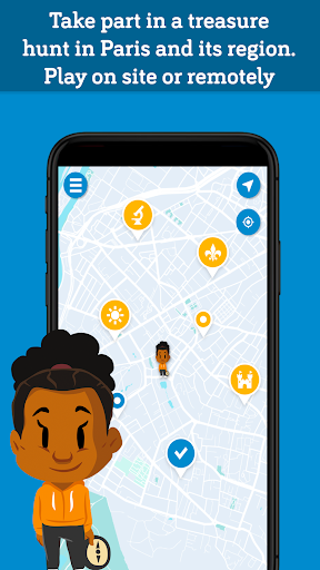 Android application Paris Region Adventures screenshort