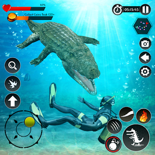 Hungry Animal Crocodile Games apk