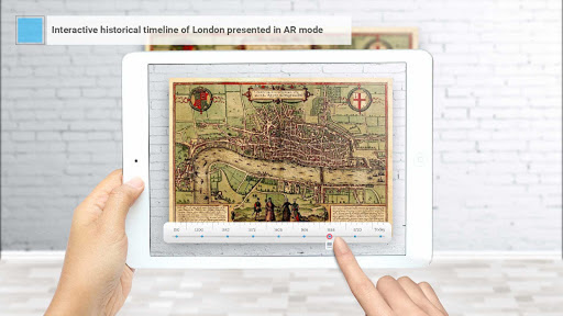 Android application London History AR screenshort