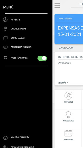 Administración Comba Screen 3