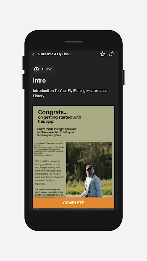 Fly Fishing Guide School Screen 3