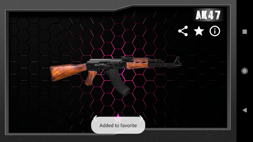 Sounds of gun shots Screen 3