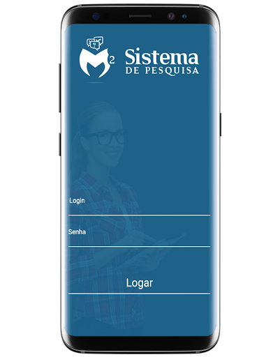 Android application M2M-Pesquisas em tablets screenshort
