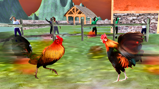 Android application Angry Chicken Fighting screenshort