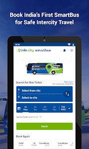Screenshot 9 IntrCity: Bus Ticket Booking android