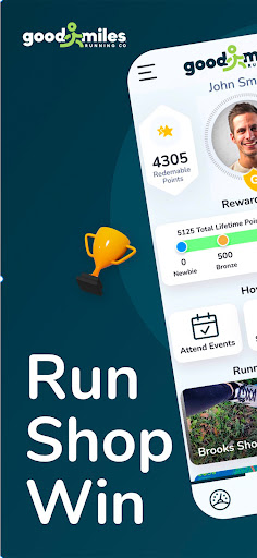 Android application Goodmiles Rewards screenshort