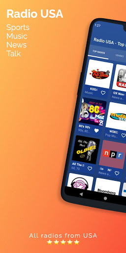 Android application Radio USA - FM Stations Online screenshort