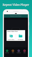 screenshot of Repeat Video Player, Loop Vide