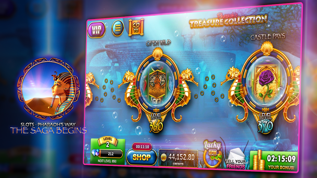 Slots - Pharaoh's Way Casino 9.2.5 APK + Mod (Unlimited money) for Android