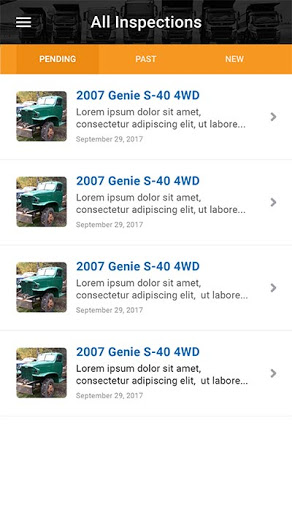 Veri-Point Equipment Inspectio Screen 3