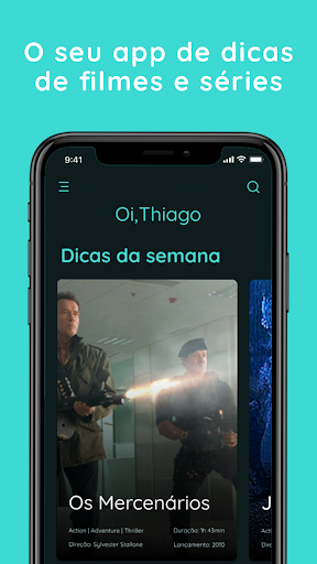 Android application Chippu - Seu guia de streaming screenshort