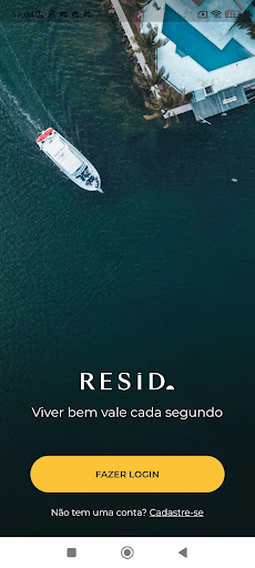 Android application Resid Club screenshort