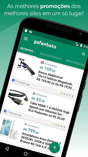 Android application Gafanhoto - Promoções, Descont screenshort