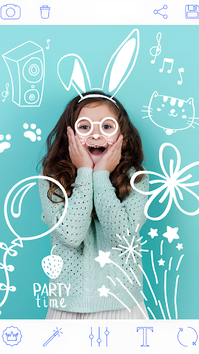 Android application Photo Sticker screenshort