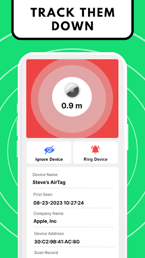 Tracker Detect (Anti-Stalking) Screen 3