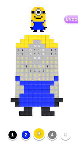 Android application Pixel Draw 3D screenshort