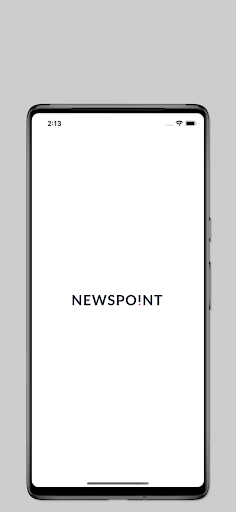 Android application Newspoint screenshort